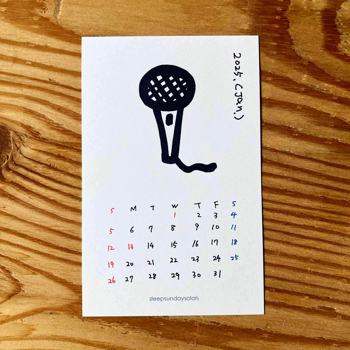 CALENDAR 2025 (DL) sleepsundaysalon