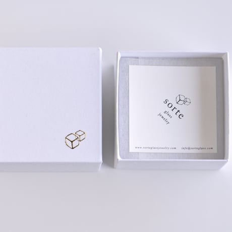 sorte glass jewelry ピアス　SGJ-202S