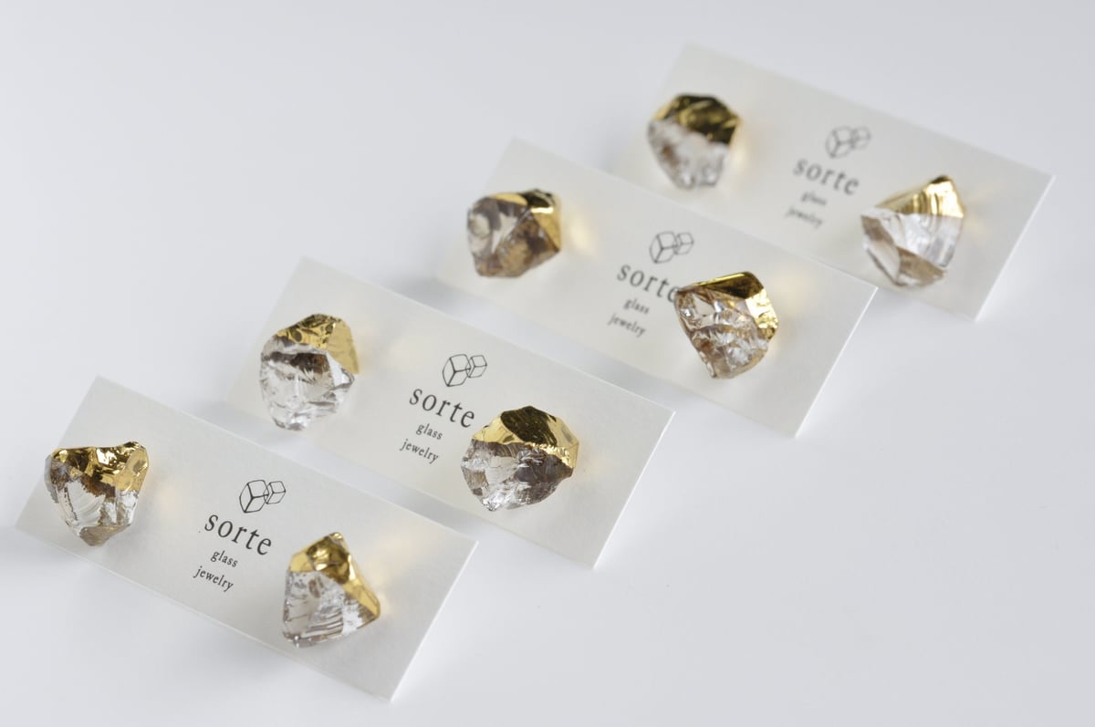 sorte glass jewelry ピアス SGJ-201G | sorte glass sorte glass jewelry ピアス SGJ-201G | sorte glass