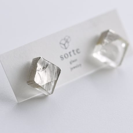sorte glass jewelry ピアス　SGJ-102S