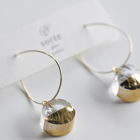 sorte glass jewelry ピアス　SGJ-011CI