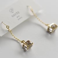 sorte glass jewelry ピアス　SGJ-017P