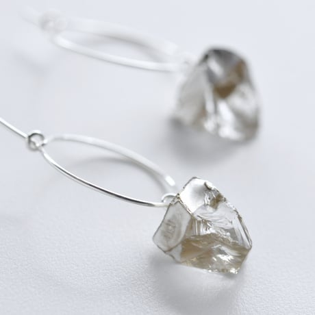 sorte glass jewelry ピアス　SGJ-202S