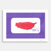 Poster｜地図の精肉店・台湾（限定100）