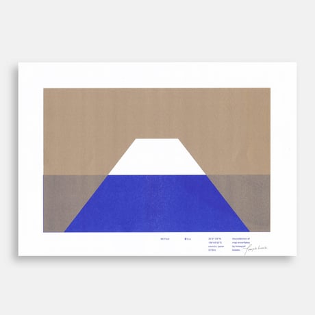 Art Print (Riso) / Mt.Fuji
