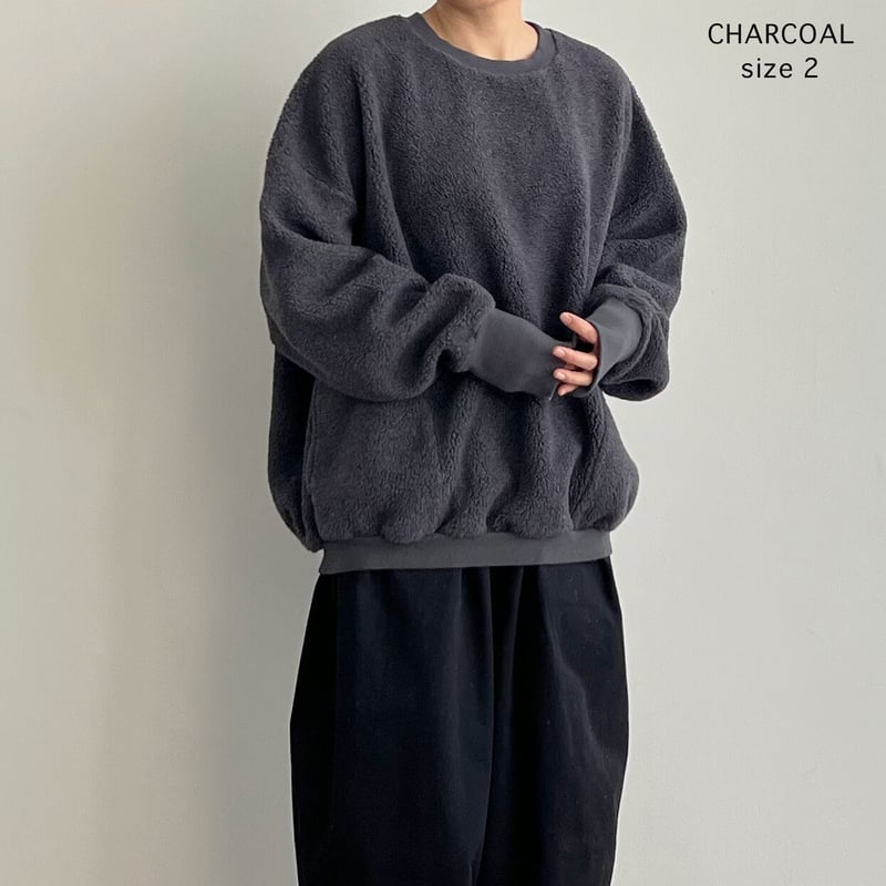 BOA FLEECE EGG PULLOVER（ボアフリース エッグプルオーバー）A52315