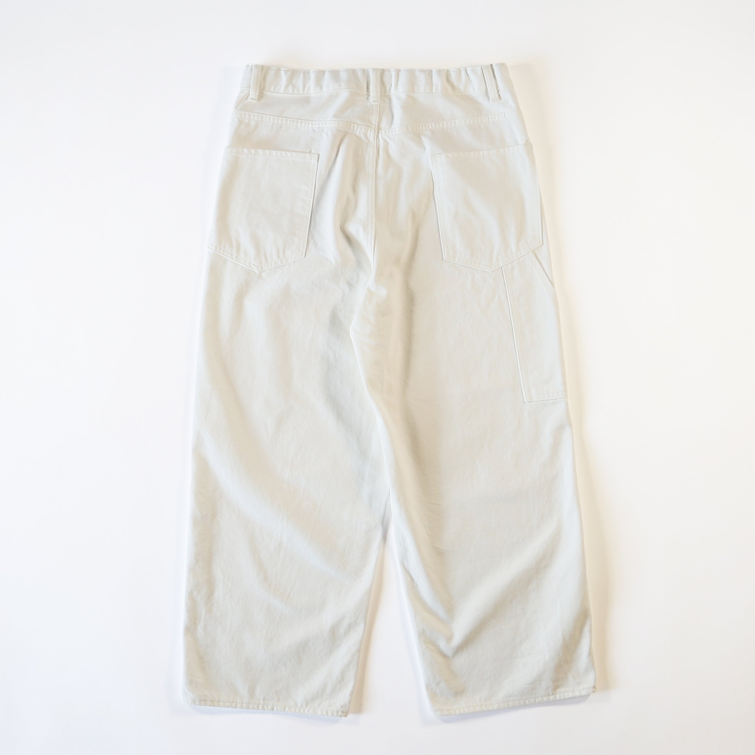 BIG PAINTER DENIM PANTS WHITE ビッグペインターデニムパンツ ホ