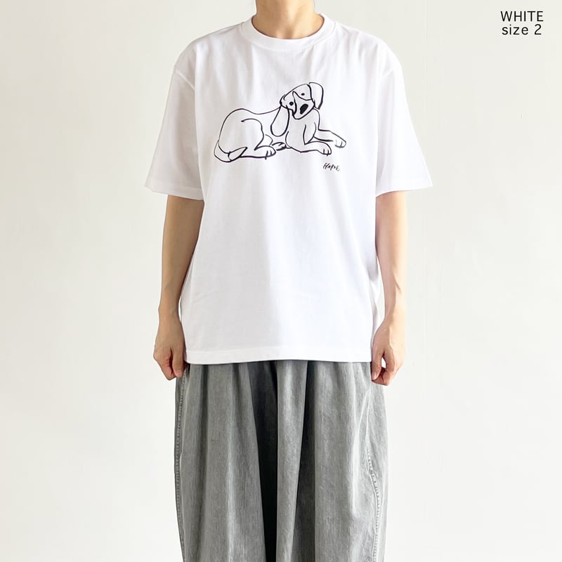 PRINTED BOX TEE【DOG】 プリントTシャツ A52506 | HARVESTY