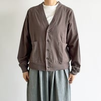 CARDIGAN  COTTON LINEN  綿ベルギーリネン カーディガン  A52608