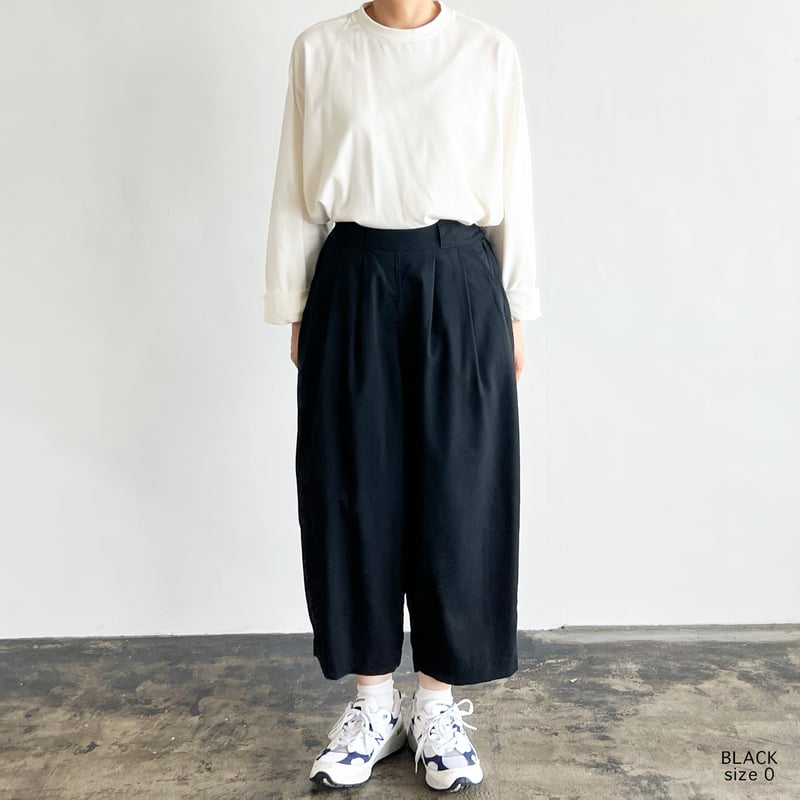 T/R TROPICAL WIDE EGG PANTS ワイドエッグパンツ A22502