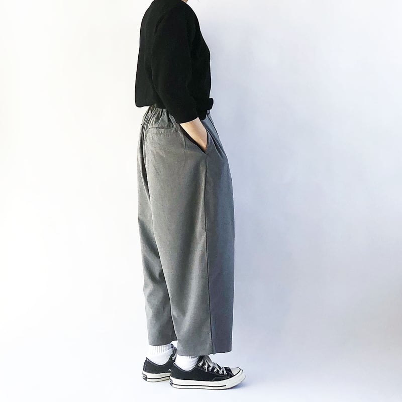 T/R WIDE EGG LONG PANTS (ワイドエッグ ロングパンツ) A21610 ...