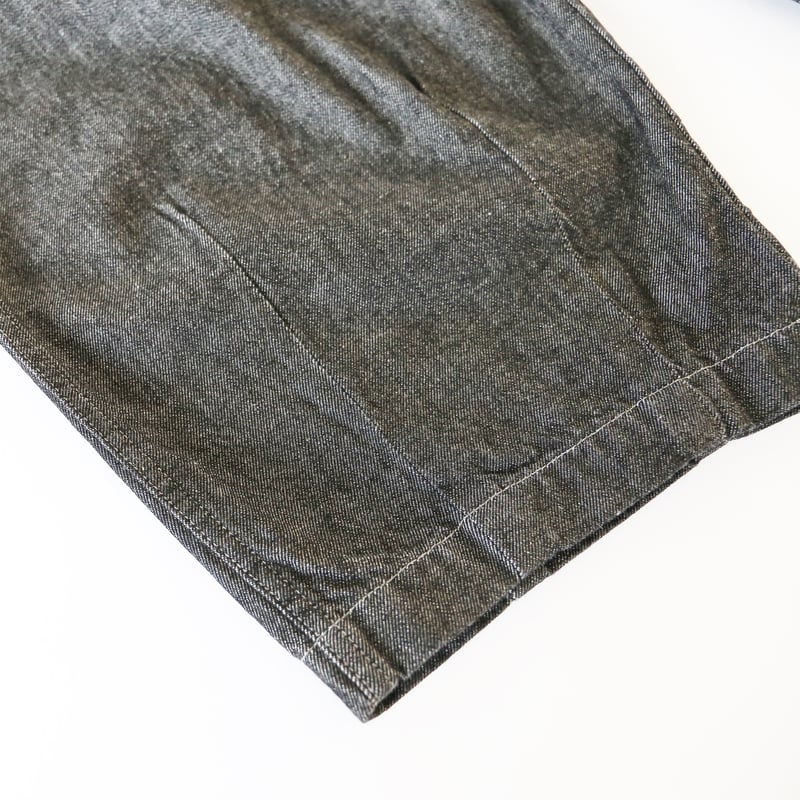 その他 Shashy BLACK DENIM NARROW CIRCUS PANTS / BLACK ONE WAS