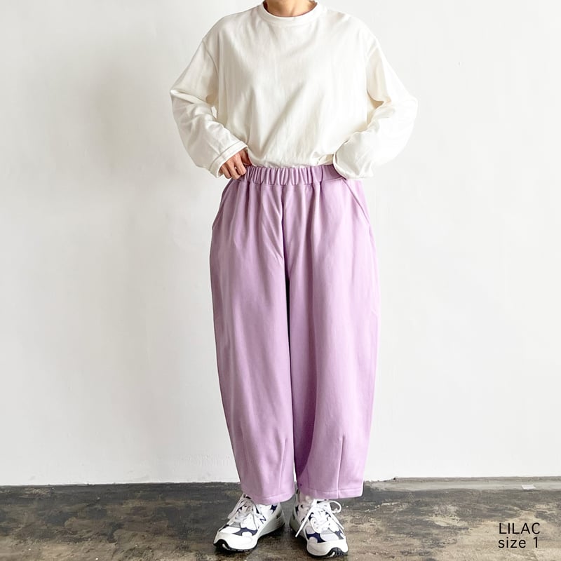 新品 PW CIRCULUS L 裏毛 同色ビッグロゴ イージージョガー パンツ SWEAT EASY CIRCUS PANTS 裏毛スウェット イージーサーカス
