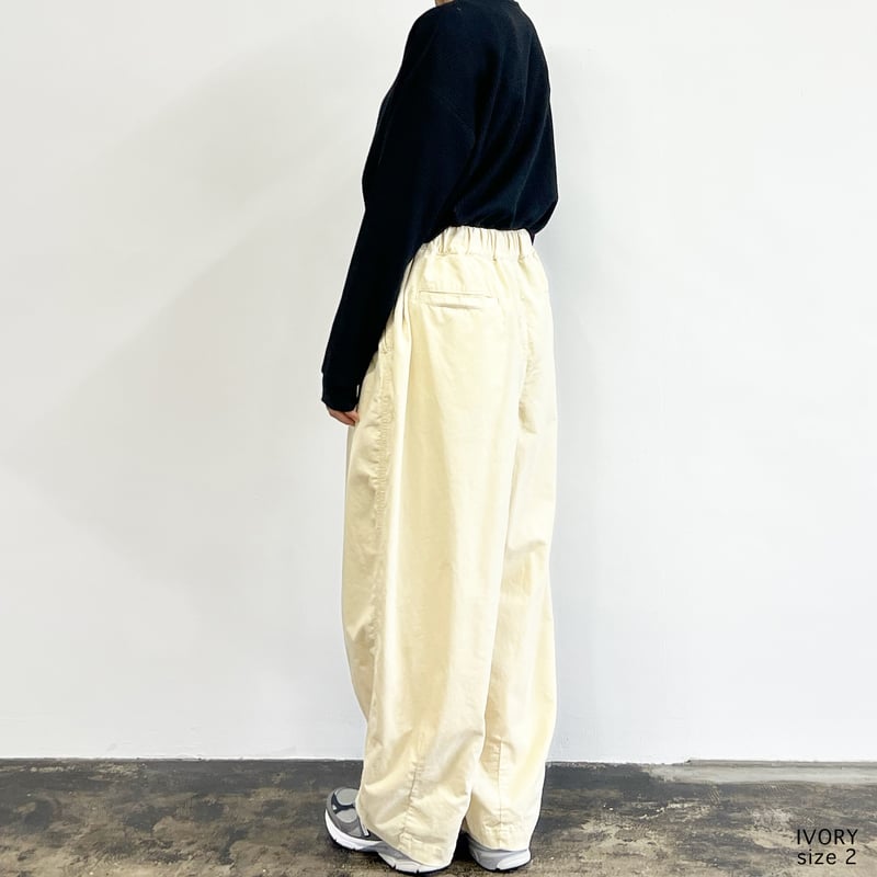 CORDUROY EASY CIRCUS PANTS コーデュロイ イージーサーカスパンツ