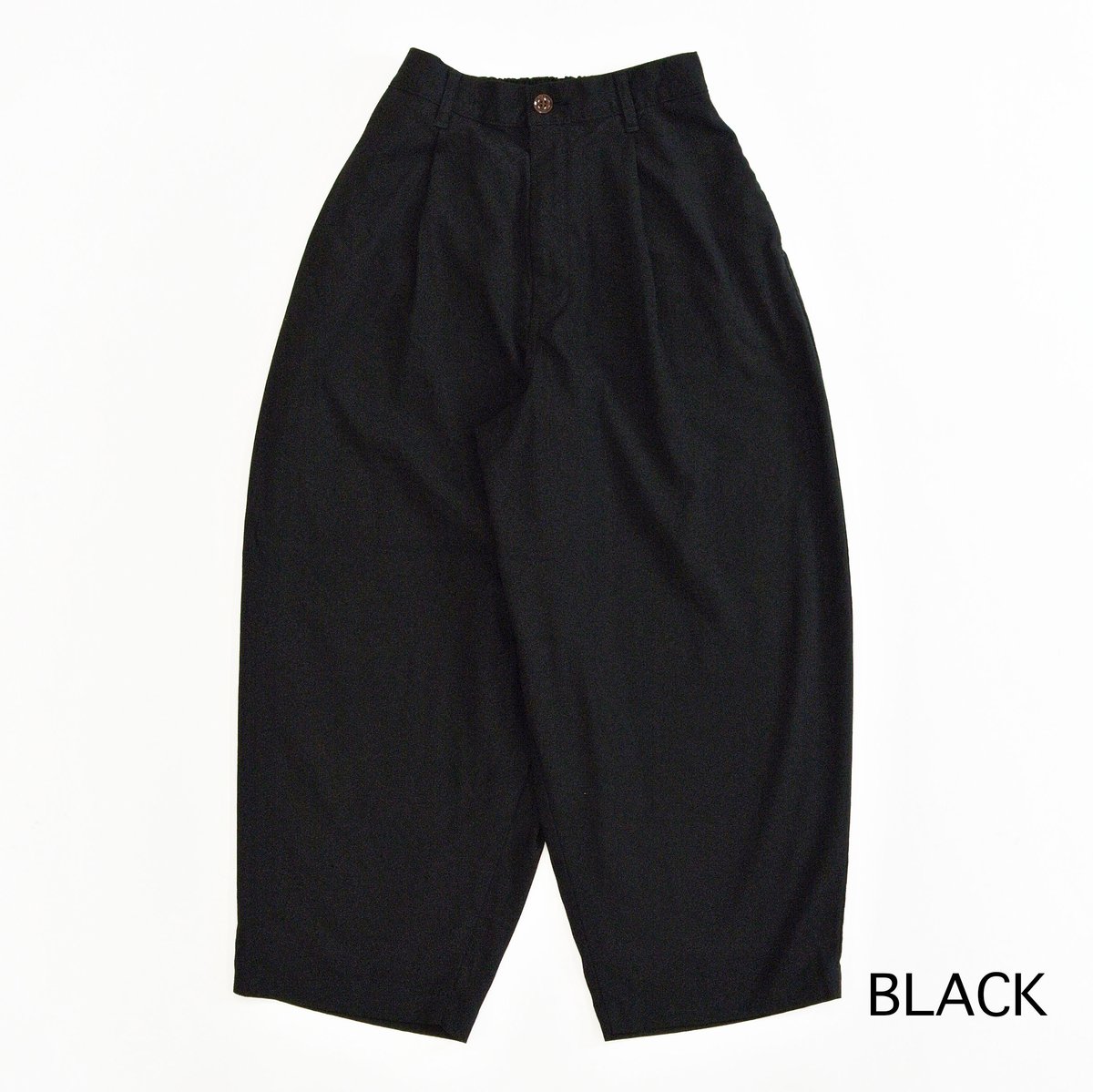 T/R WIDE EGG LONG PANTS ワイドエッグ ロングパンツ A21610 T/R WIDE EGG LONG PANTS ワイドエッグ ロングパンツ A21610