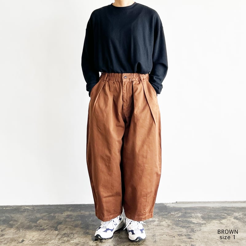 2025秋冬限定色】CIRCUS PANTS_BROWN サーカスパンツ ブラウン A1