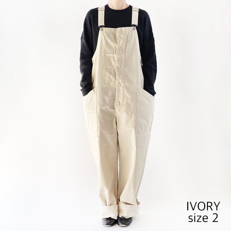 CHINO CLOTH OVERALLS（チノ オーバーオール）A12008 | HARVESTY