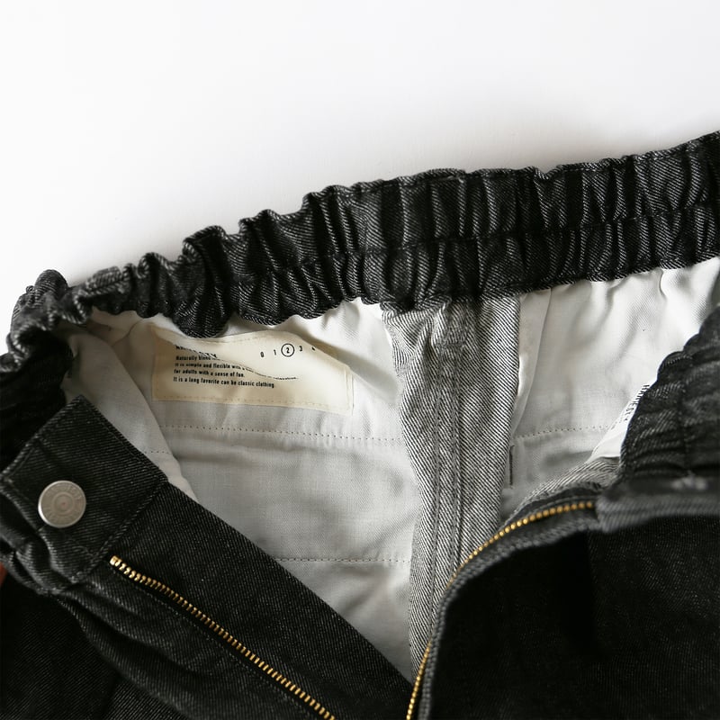 BLACK DENIM CIRCUS BAGGY_BLACK ONE WASH ブラックデニ