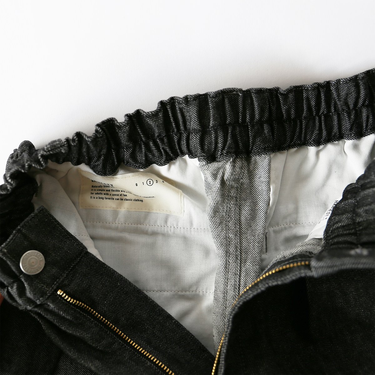 BLACK DENIM CIRCUS BAGGY_BLACK ONE WASH ブラックデニ BLACK DENIM CIRCUS BAGGY_BLACK ONE WASH ブラックデニ
