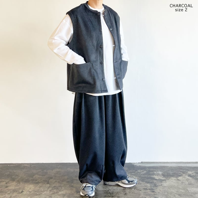 WOOLEN BEAVER CLOTH ATELIER VEST ウールビーバー アトリエベス