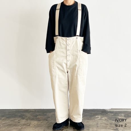 SUSPENDER GARDEN PANTS CHINO  チノ サスペンダーガーデンパンツ  A12402