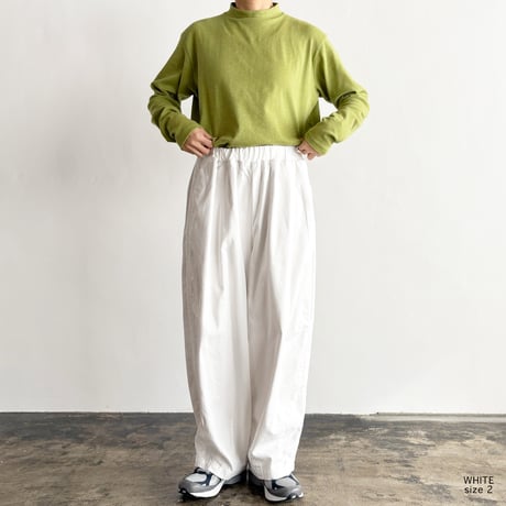 LACE SIDE EASY CIRCUS PANTS   サイドレース イージーサーカスパンツ  A12610