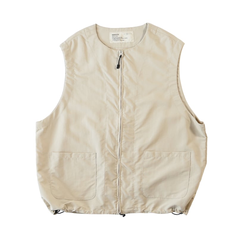 NYLON TUSSAR ZIP VEST ナイロンタッサー ジップベスト A32605