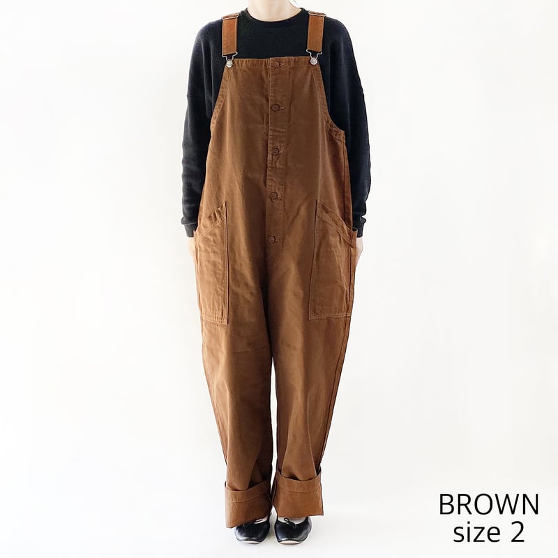 CHINO CLOTH OVERALLS（チノ オーバーオール）A12008 | HARVESTY