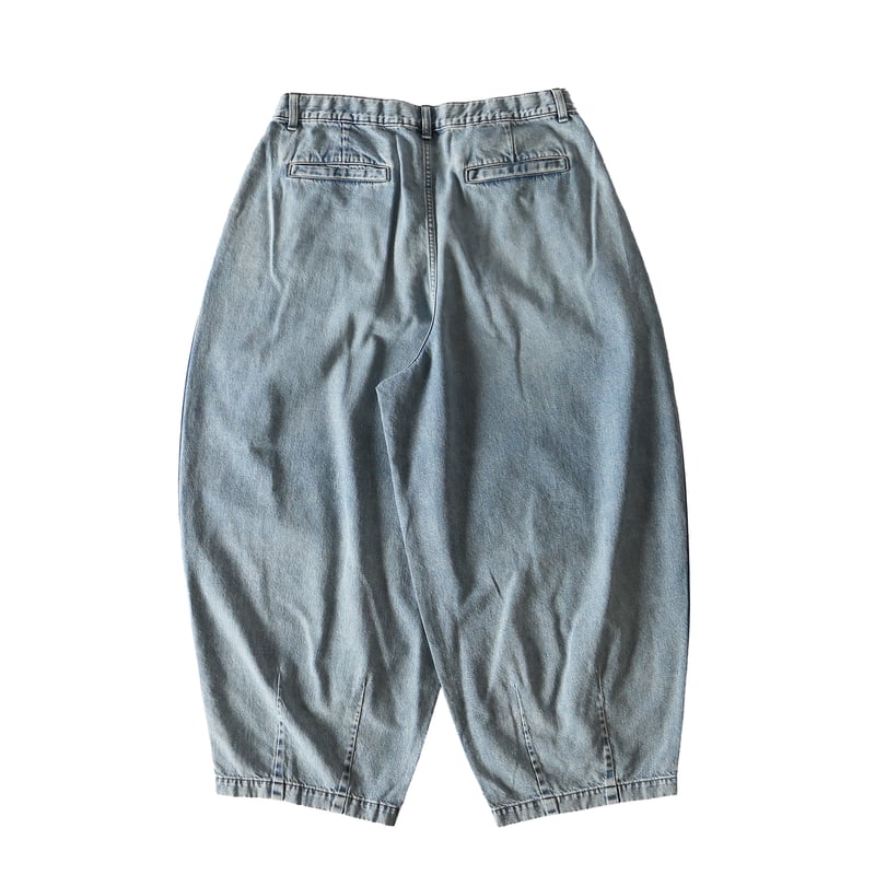 BIG DENIM CIRCUS PANTS (USED BLUE) ビッグデニムサーカスパン