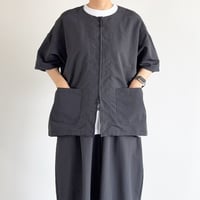 NYLON TUSSAR S/S ZIP JACKET  ナイロンタッサー 半袖ジップジャケット   A32610