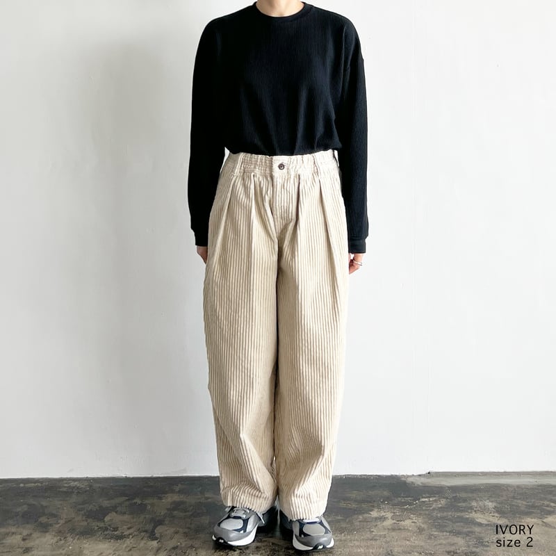 BIG CORDUROY CIRCUS NARROW PANTS ビッグコーデュロイ サーカ