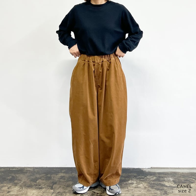 CORDUROY EASY CIRCUS PANTS コーデュロイ イージーサーカスパンツ