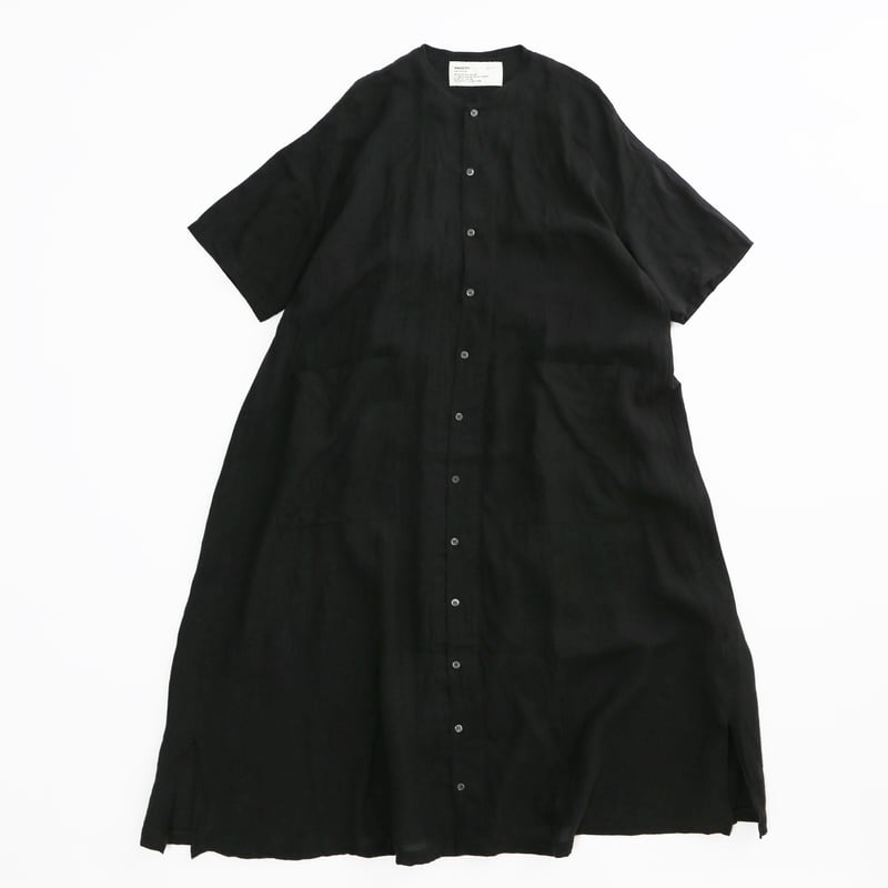 FRENCH LINEN S/S ATELIER ROBE フレンチリネン半袖アトリエ