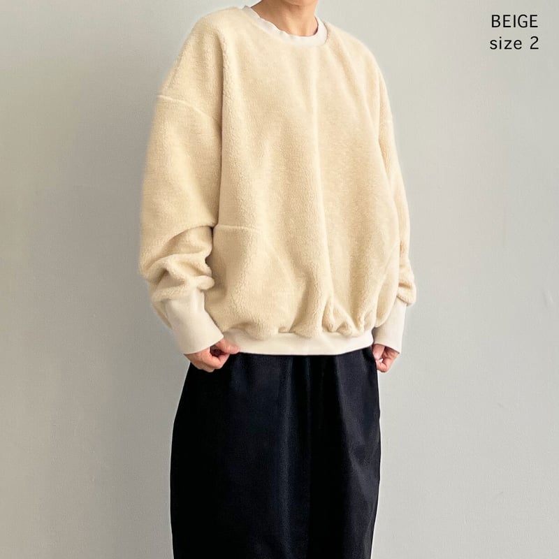BOA FLEECE EGG PULLOVER(ボアフリース エッグプルオーバー)A52315...