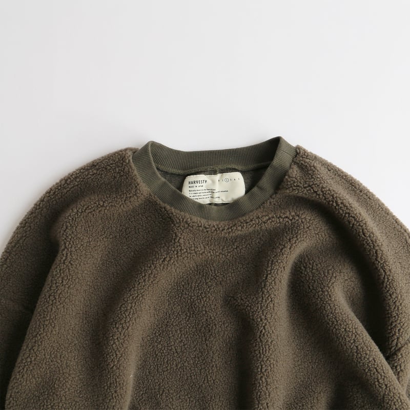 BOA FLEECE EGG PULLOVER（ボアフリース エッグプルオーバー）A52315