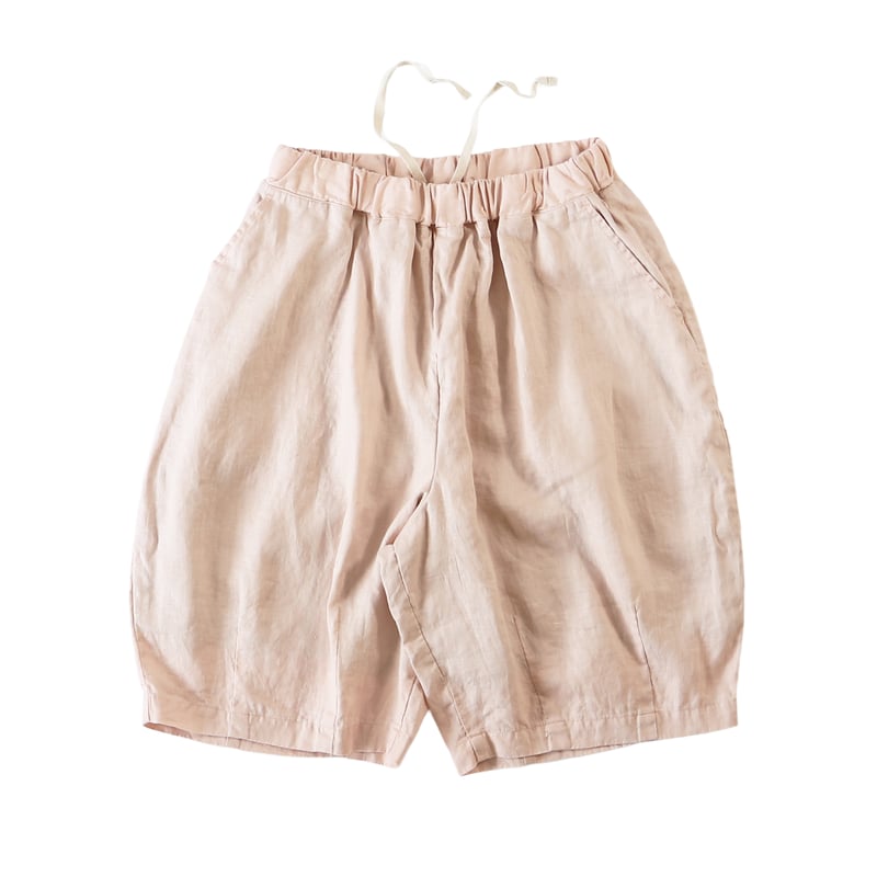 LINEN CANVAS EASY CIRCUS SHORT PANTS リネンキャンバス