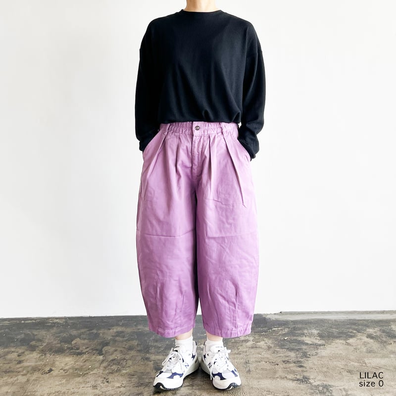 2025秋冬限定色】CIRCUS PANTS_LILAC サーカスパンツ ライラック A