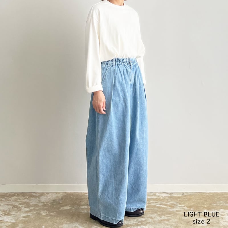 DENIM CIRCUS BAGGY PANTS デニムサーカスバギーパンツ / ライト DENIM CIRCUS BAGGY PANTS デニムサーカスバギーパンツ / ライト