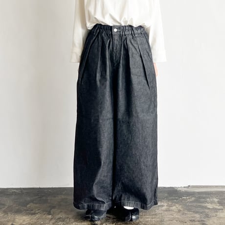 BLACK DENIM CIRCUS BAGGY_BLACK ONE WASH  ブラックデニム サーカスバギー / ブラックワンウォッシュ  A12411_19