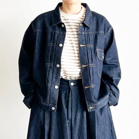 HARVESTY ハーベスティ　Gジャン HARVESTY ハーベスティ ブラックデニムジャケット｜BORN FREE