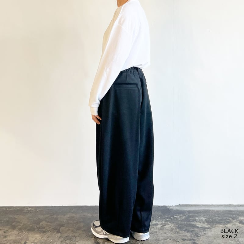 WOOLEN BEAVER CLOTH CIRCUS PANTS ウールビーバー サーカスパン