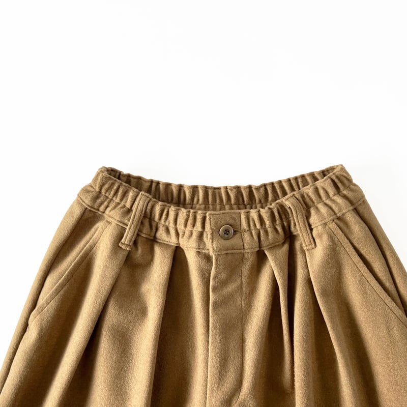 WOOLEN BEAVER CLOTH CIRCUS PANTS ウールビーバー サーカスパン
