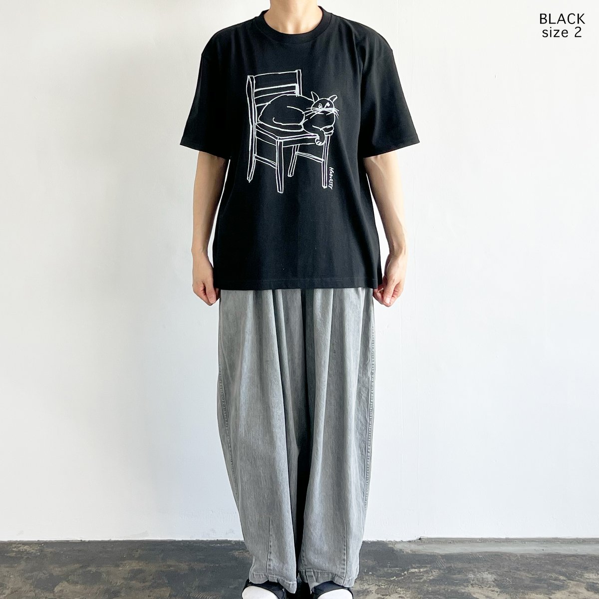 kao ミンティ 13DE MARZO | 2407 Doozoo Strings Curved Logo Hoodie Dark Grey