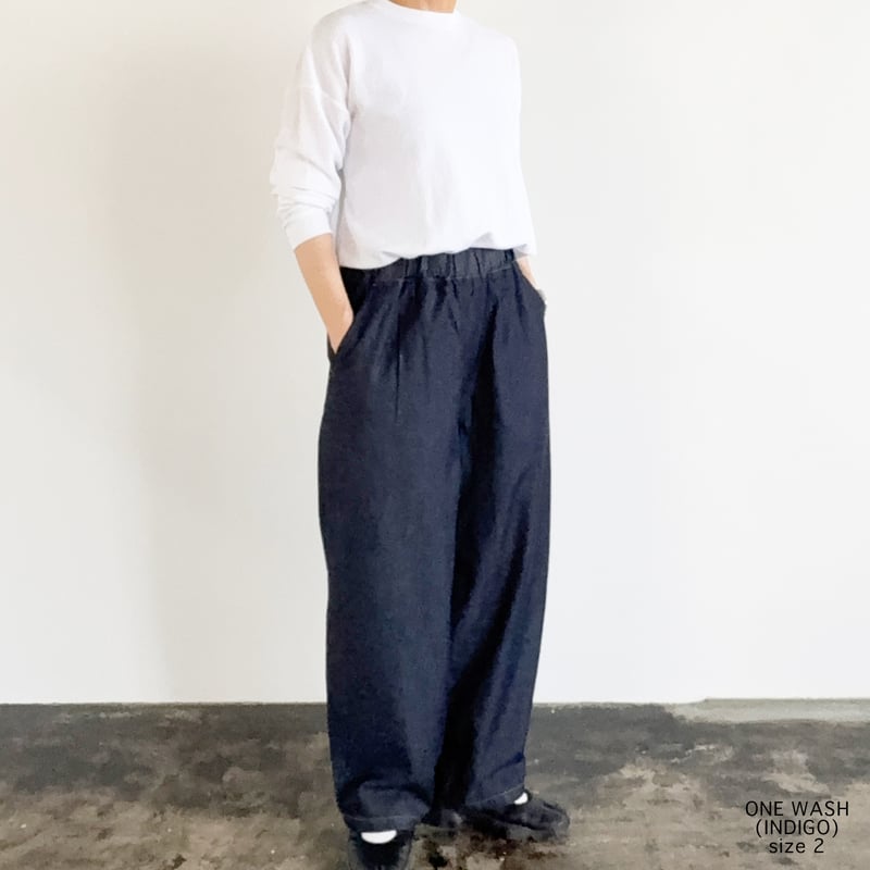 EASY NARROW PANTS 4oz DENIM ライトデニム イージーナローパンツ
