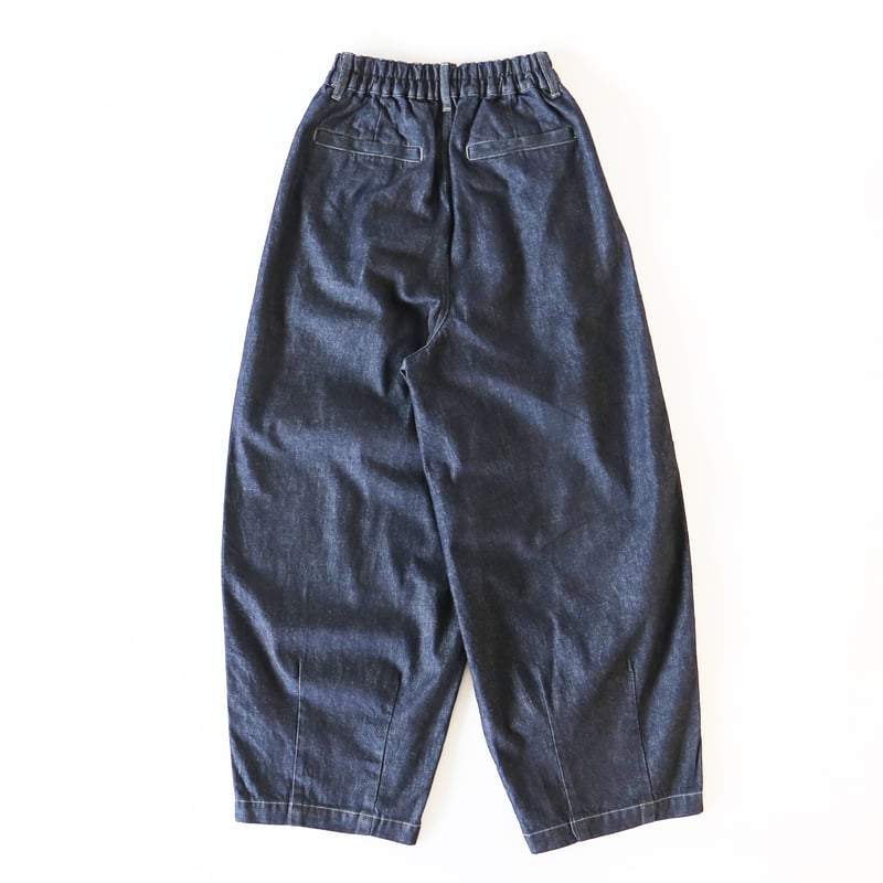 DENIM NARROW CIRCUS PANTS / ONE WASH デニムサーカスパンツ DENIM NARROW CIRCUS PANTS / ONE WASH デニムサーカスパンツ