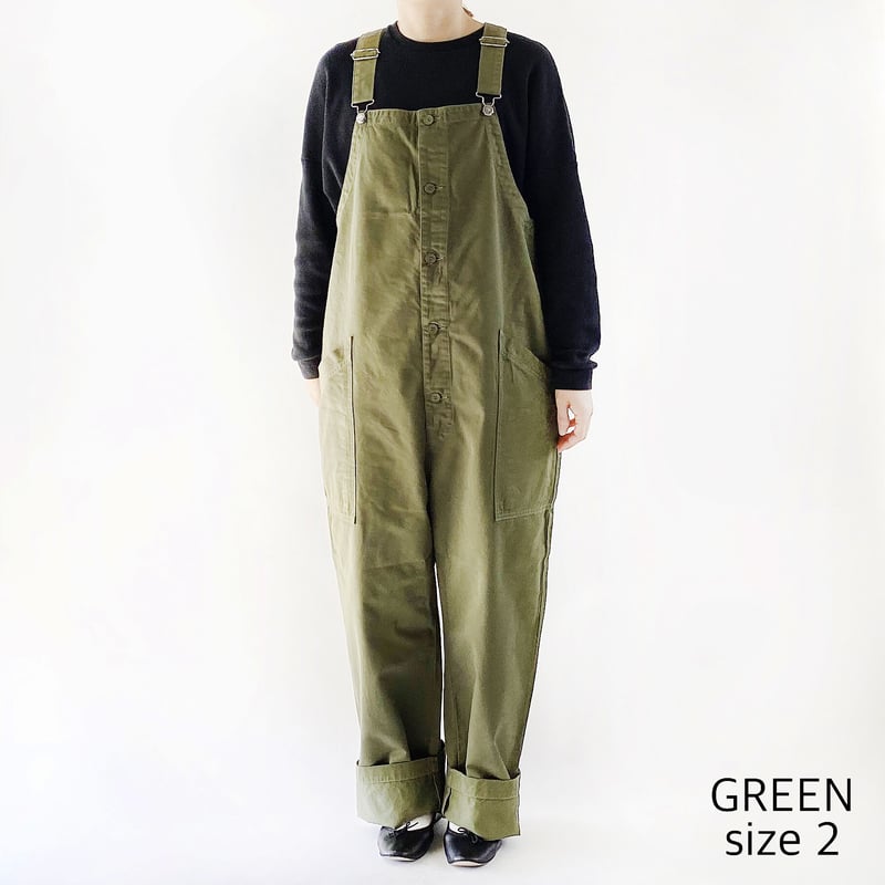 CHINO CLOTH OVERALLS（チノ オーバーオール）A12008 | HARVESTY