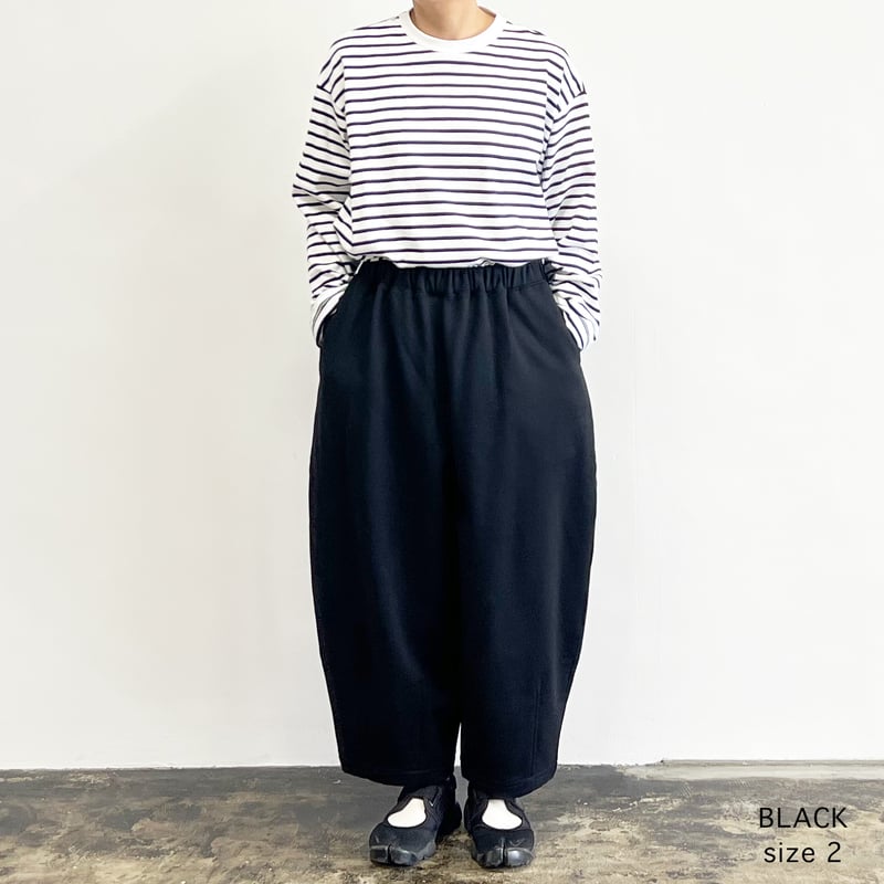 SWEAT CROPPED EASY CIRCUS PANTS 裏毛スウェット クロップドイ SWEAT CROPPED EASY CIRCUS PANTS 裏毛スウェット クロップドイ