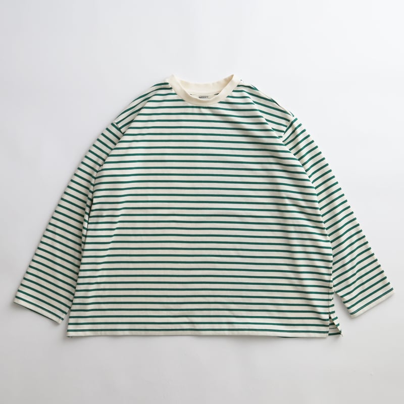 JUMBO L/S STRIPED TEE ボーダー ジャンボ長袖Tシャツ A52304