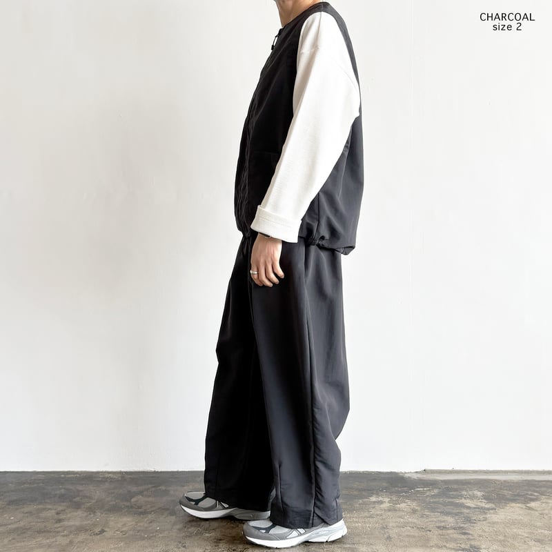 NYLON TUSSAR ZIP VEST ナイロンタッサー ジップベスト A32605