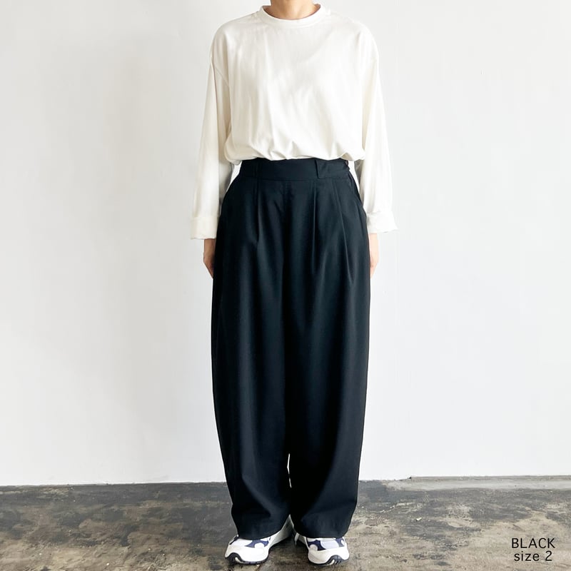 パンツ TRT T/R TROPICAL WIDE EGG PANTS ワイドエッグパンツ A22502